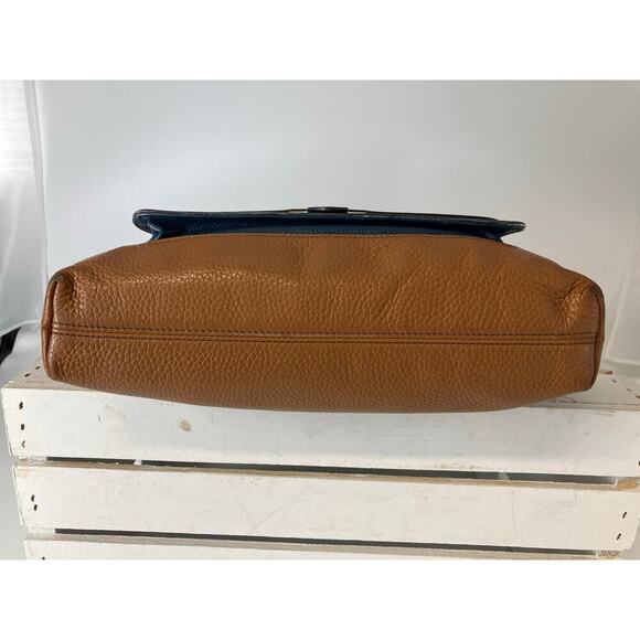 FOSSIL MEDIUM PEBBLED LEATHER TRI COLOR SHOULDER BAG - Picture 5 of 16